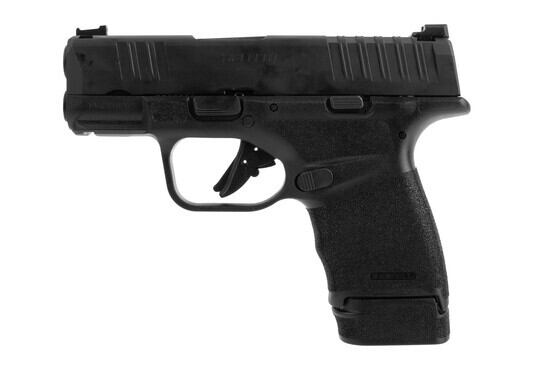Springfield Armory 9mm Hellcat has ambidextrous magazine release and hi-vis sights